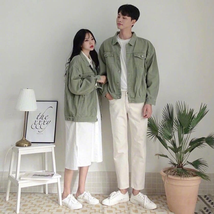 时尚的情侣装怎么穿好看,热恋情侣的穿搭