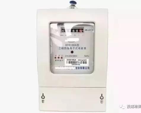 出租房电表接线图,两个电表的接线图