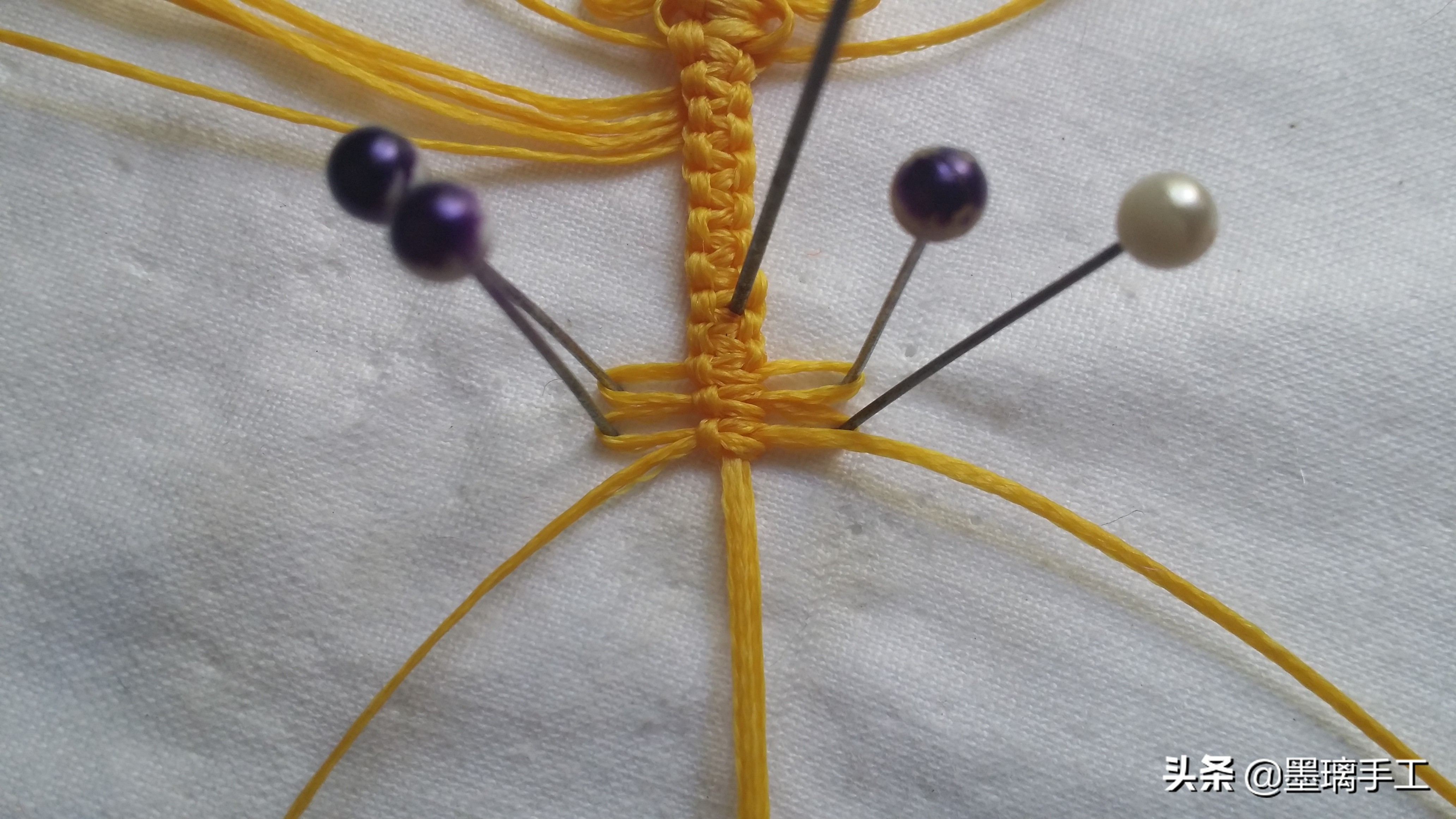 挂饰编绳教程大全,平安喜乐绳编车内挂饰教程