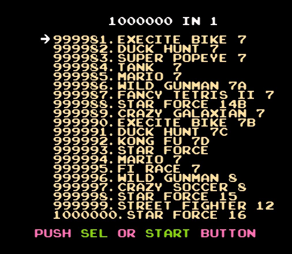 红白机十大经典回忆杀,红白机998