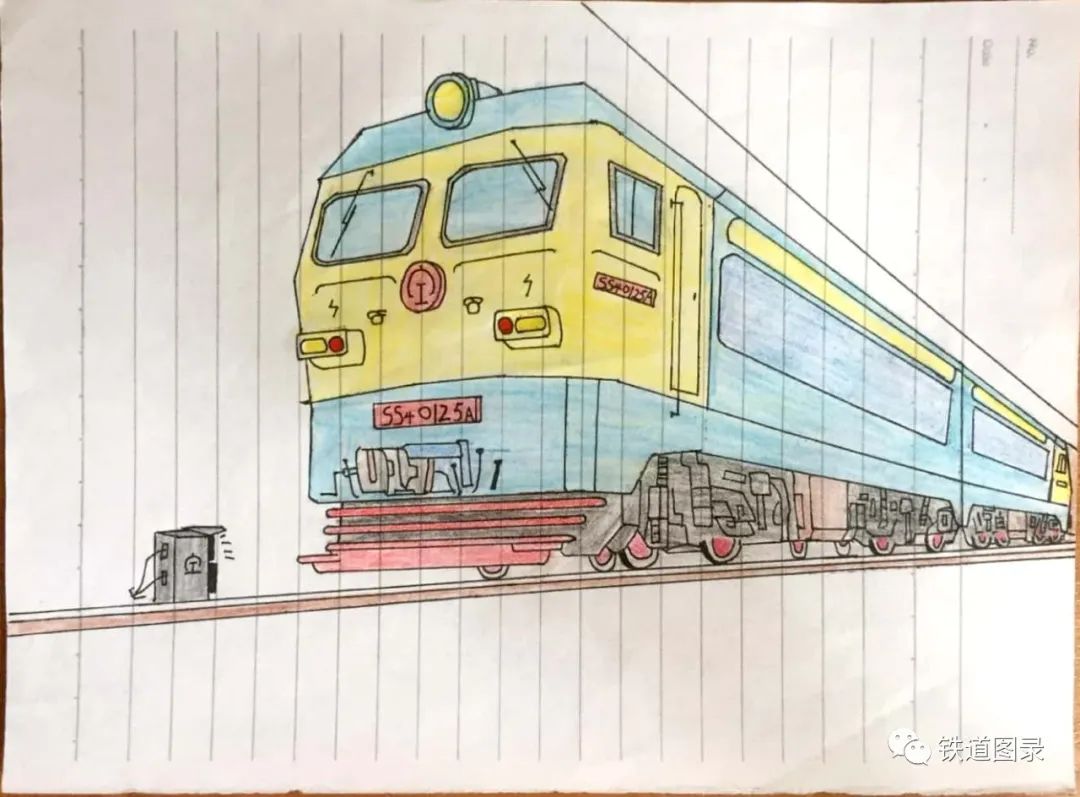 铁路人文：手绘火车