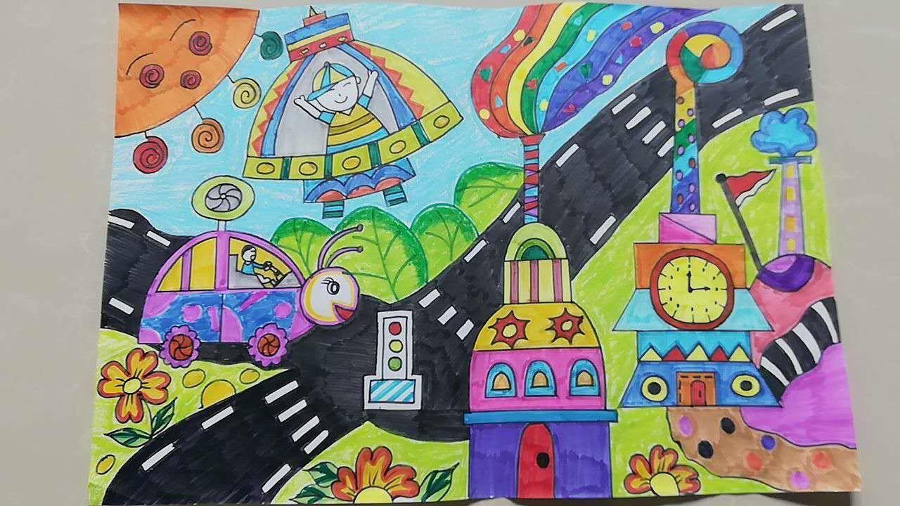 幼儿园儿童主题画报,幼儿园儿童主题画简单