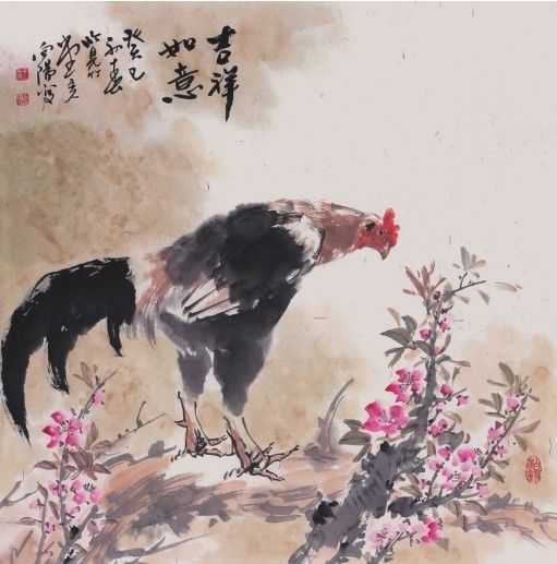 写意画鸡的正确方法,写意鸡的基本方法