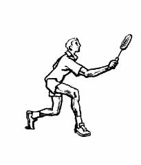 羽毛球动作大全图片,羽毛球十二个基本动作初学者