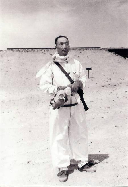 中国第一颗核子弹爆发的场景,中国第一颗核子弹在哪里爆发