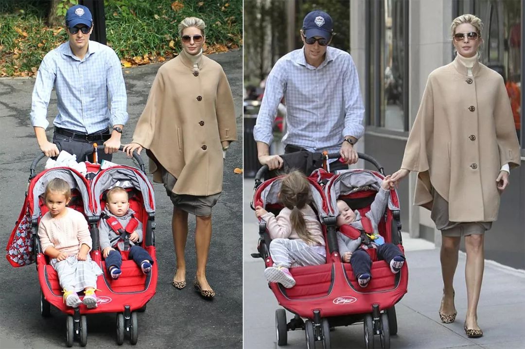 伊万卡单手抱孩子视频,伊万卡带娃视频