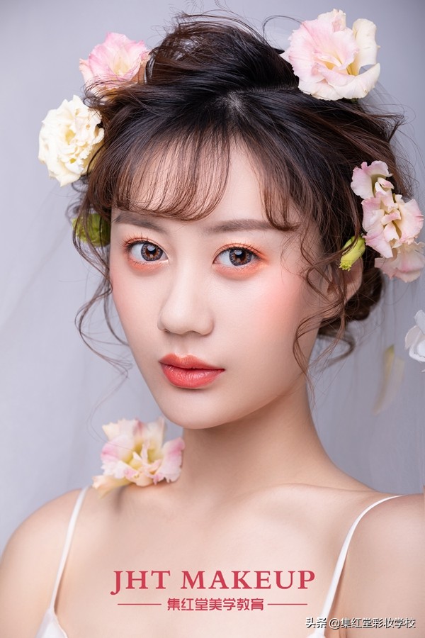 集红堂彩妆学校彩妆作品展