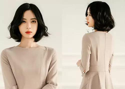 宽脸适合的发型图片女,宽脸女生适合的发型中长发图片