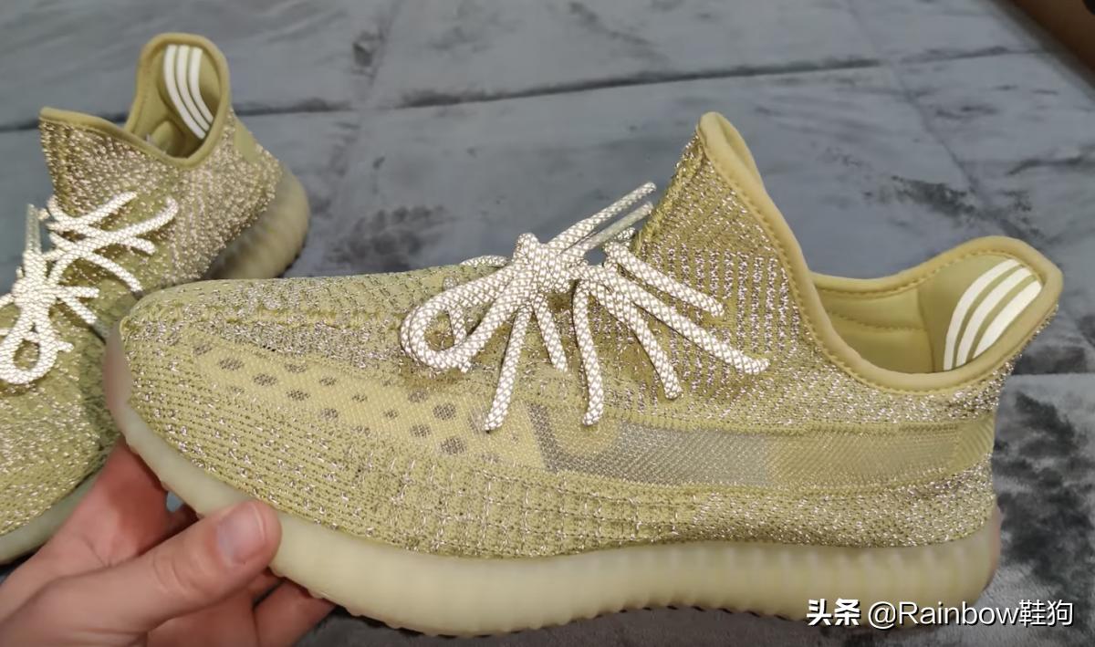 yeezy350天使美洲限定测评,yeezy350欧洲限定和尾灯什么区别