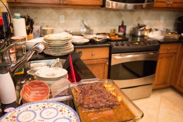 厨房很乱怎么办,厨房台面整洁