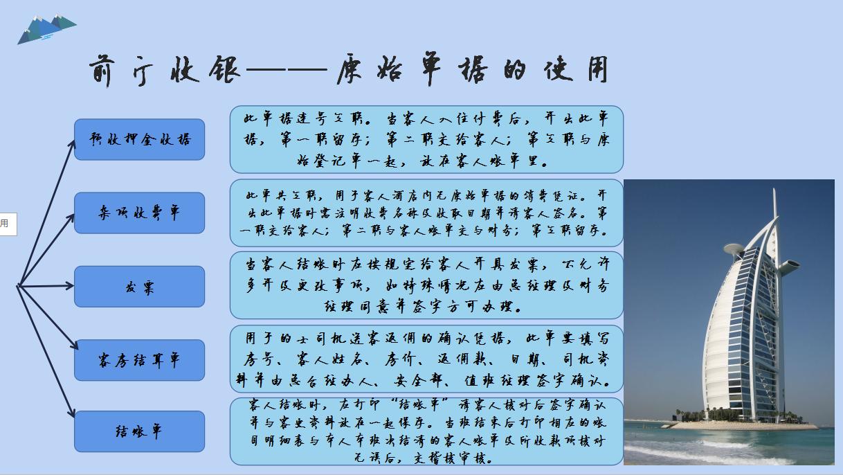 95后小王毕业就入职5星级酒店会计，醉称：感谢这份酒店财务流程