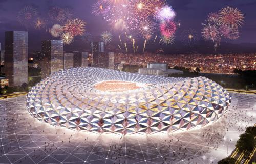 恒大新球场最新消息中国足球,恒大新球场内部设计