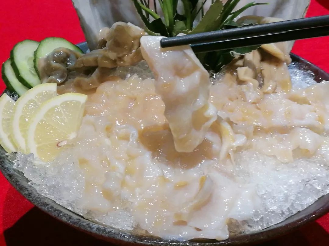 广州荔湾象拔蚌刺身,生蚝象拔蚌海鲜自助