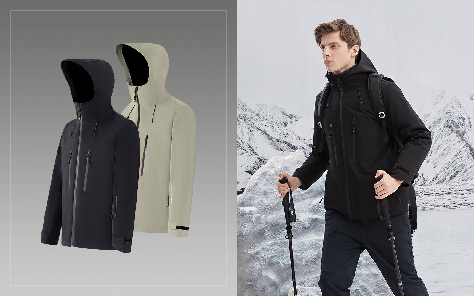 小米有品羽绒冲锋衣,小米最强防水冲锋衣加热