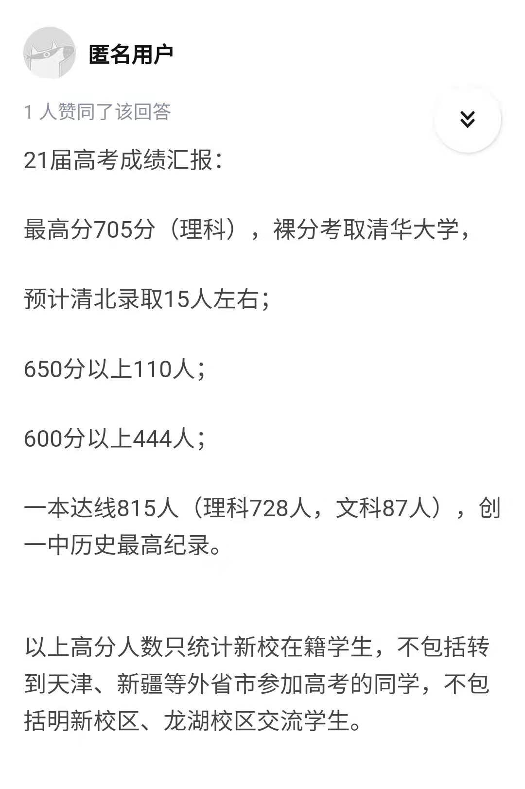 郑州一中2021录取分数线,郑州一中2021高考喜报