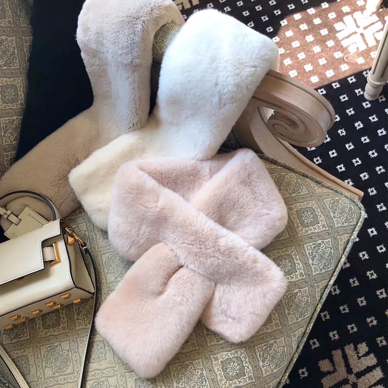 保暖必备围脖套推荐购买,保暖围脖护颈兔毛