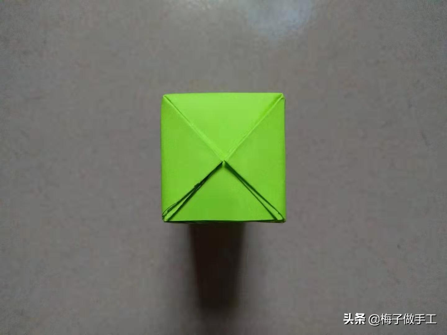 手工折纸牛奶盒很简单步骤,折纸手工牛奶盒简单又好看