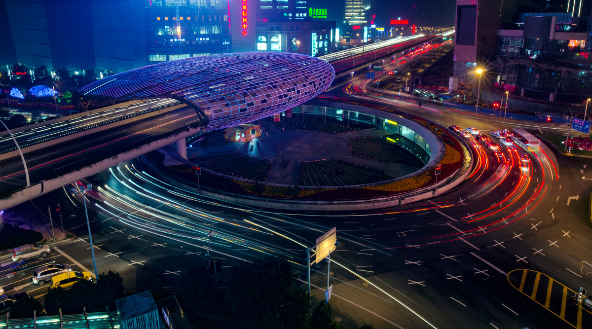 尘封往事重新开始,五角场广场和新江湾城