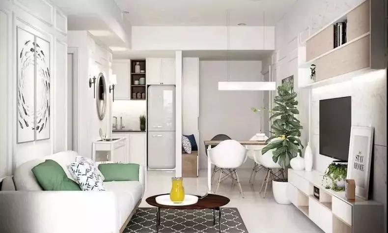 48种客餐厅设计总有一款适合你,客厅餐厅怎么设计好看