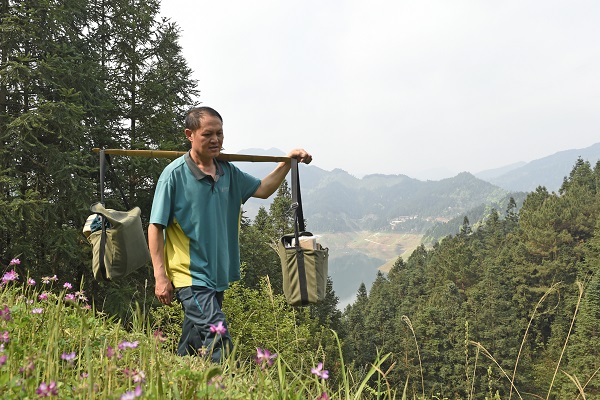 中国退役军人丨张林昌:34年风雨无阻,一位山乡邮递员的19次“二万五千里长征”