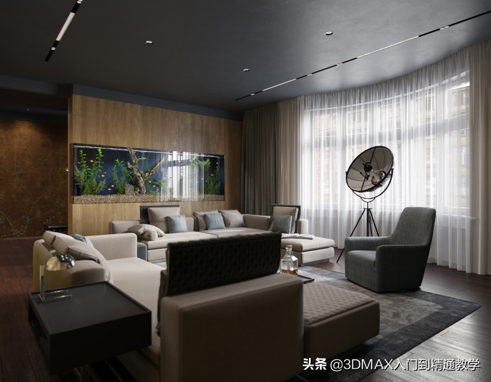 那些好看的效果图是怎么做的,耗时56小时才完成作品