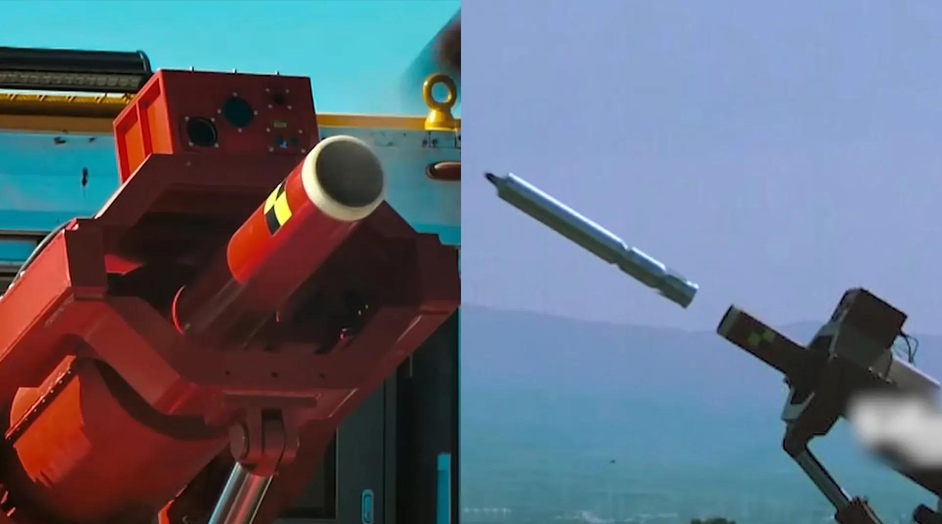 看世界第一只手持电磁枪