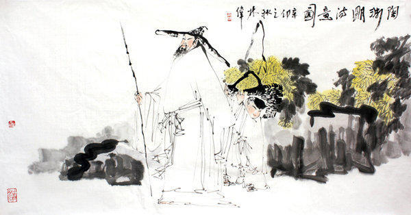 陶渊明悠然见南山欣赏,陶渊明悠然见南山的生活