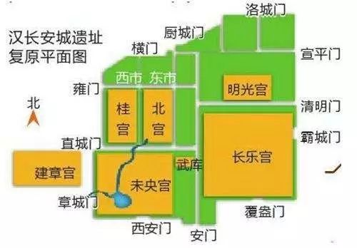汉长安城是怎样废弃的,汉长安城宫殿建造顺序