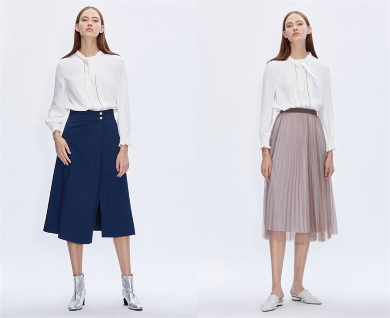 基础款长袖衬衫,初秋值得买的单品,奔四的女人穿上优雅显年轻