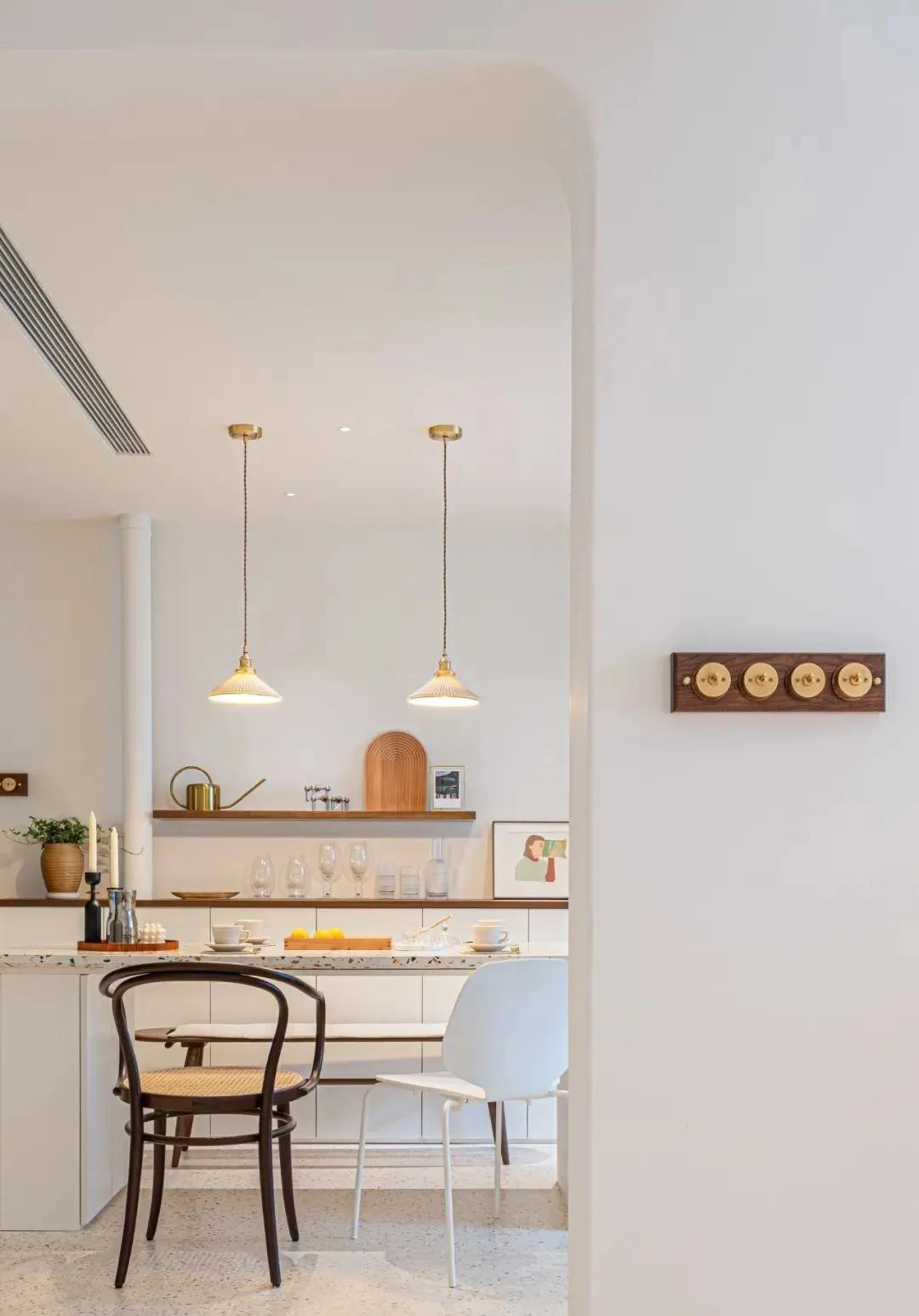 老房小户型拱形门洞,装修房子效果图现代简约暗门