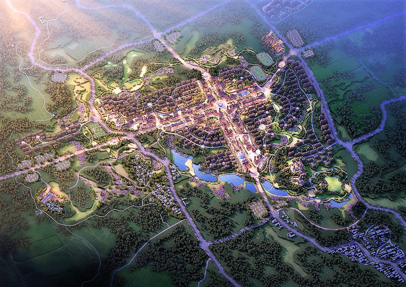 建业河南建业足球小镇,中原建业足球小镇