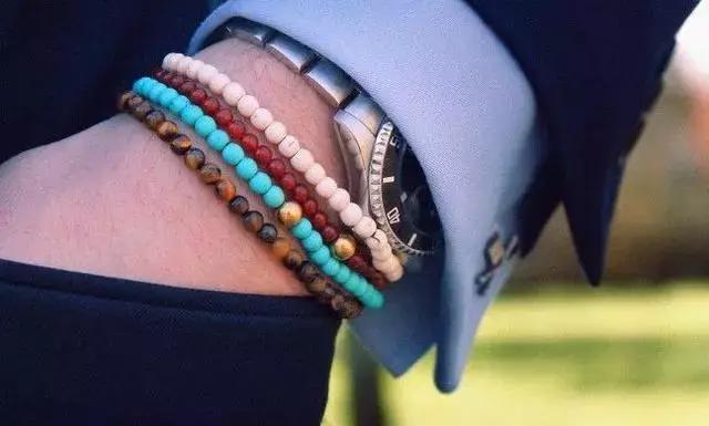 男士简约手串搭配,男士手串搭配什么简单大气