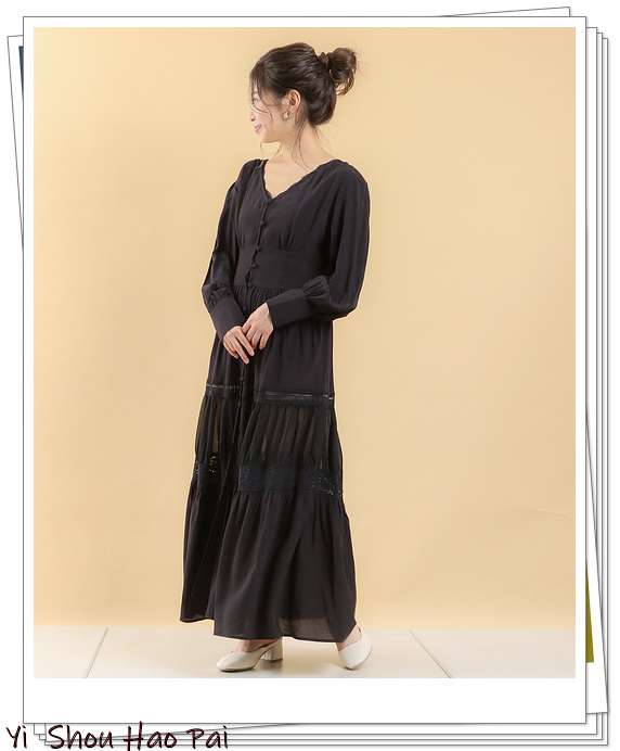 黑色的连衣裙都有哪些款式,日本黑色连衣裙美女