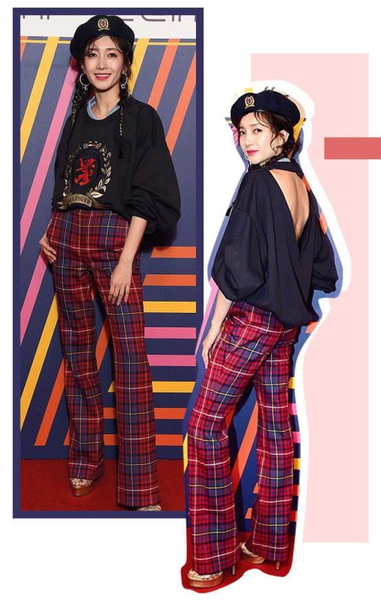 今年流行的简约风穿搭,简约时尚格子衣