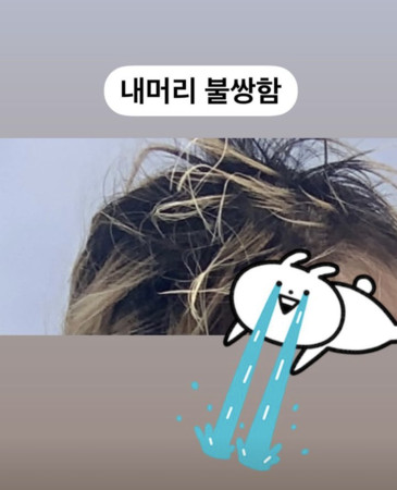 韩国女爱豆头发漂断,韩国女星头发漂断