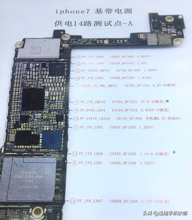 iPhone7进水严重不开机，错失最佳抢救时机，耗时5天满血复活