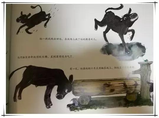 小黑牛闯祸了绘本故事ppt,绘本故事小黑牛闯祸了
