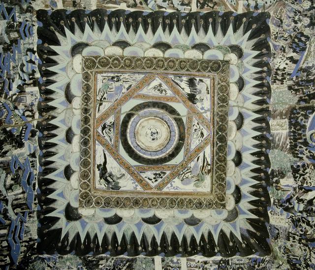 敦煌壁画320窟赏析,敦煌莫高窟420窟壁画