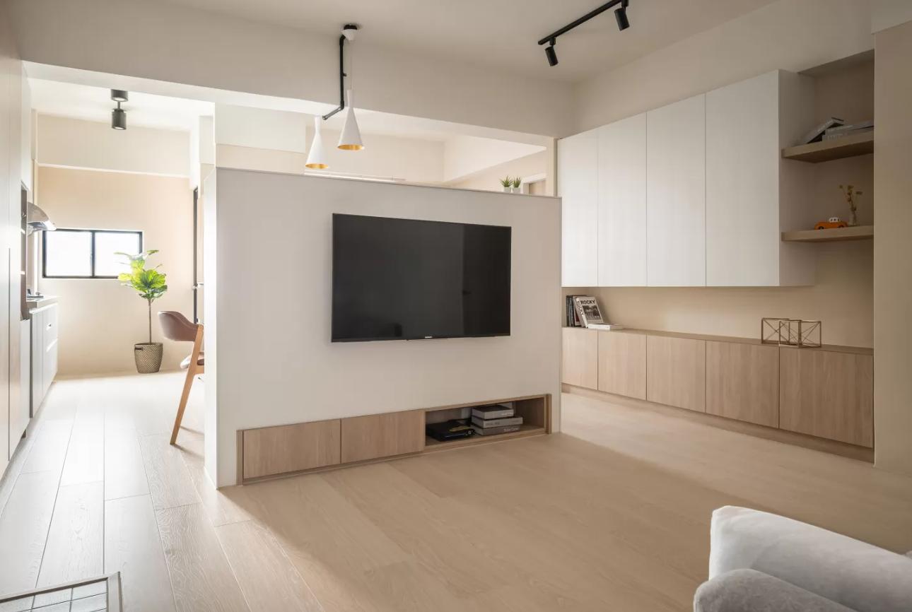 奶油原木风房间高级感配色,以原木为基调的奶油色日式温暖家