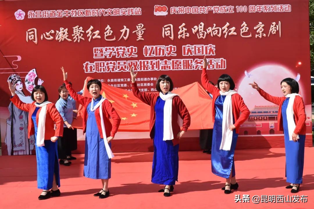 党建引领实施三红工程,社区党员学党史活动特色