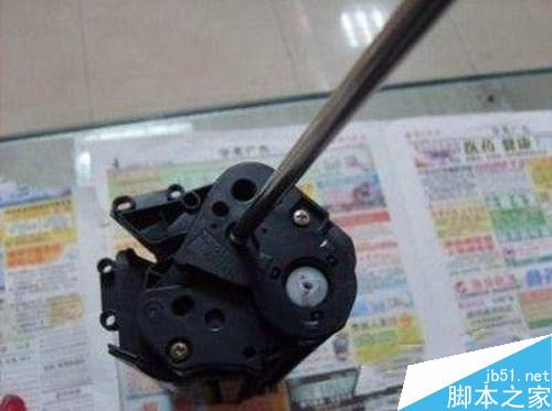 佳能2900打印机加碳粉教程,佳能2900硒鼓拆解