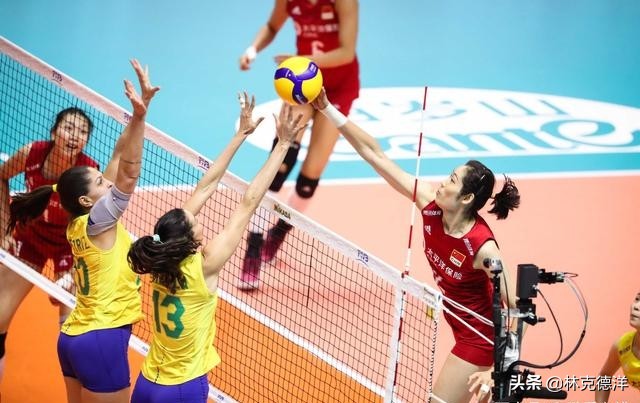 中巴女排里约录像回放央视解说,中巴女排里约生死战谢拉失误