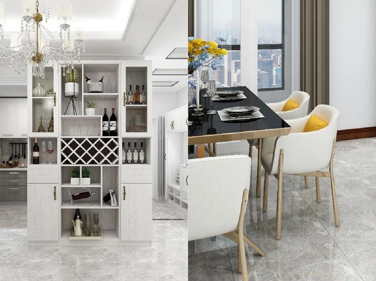 大王椰米兰灰橡适合黑白灰风格吗,大王椰白橡