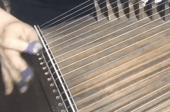 扫摇古筝训练方法,都说古筝版