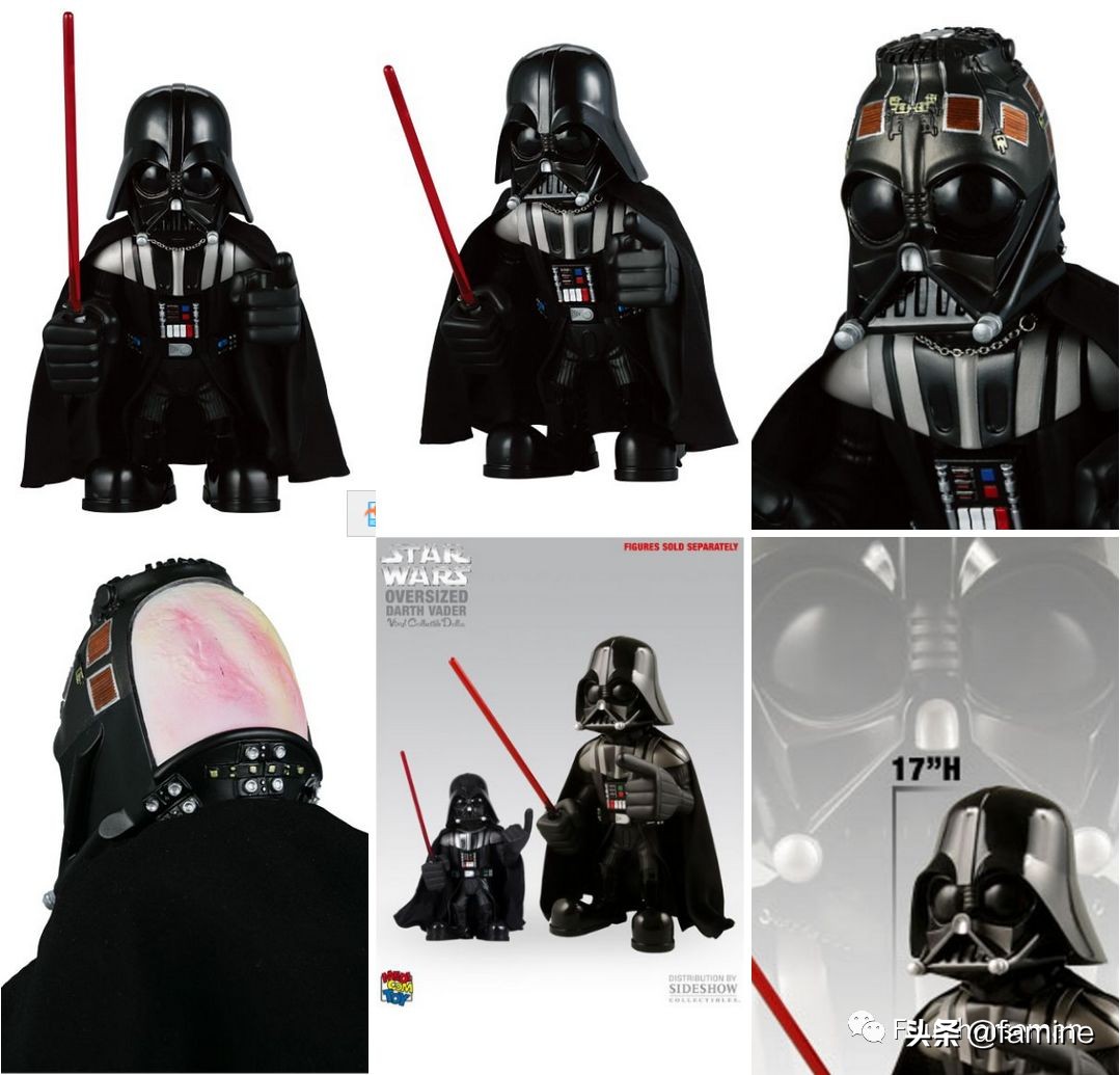 模玩图鉴星球大战达斯维达,星球大战达斯维达摘下头盔