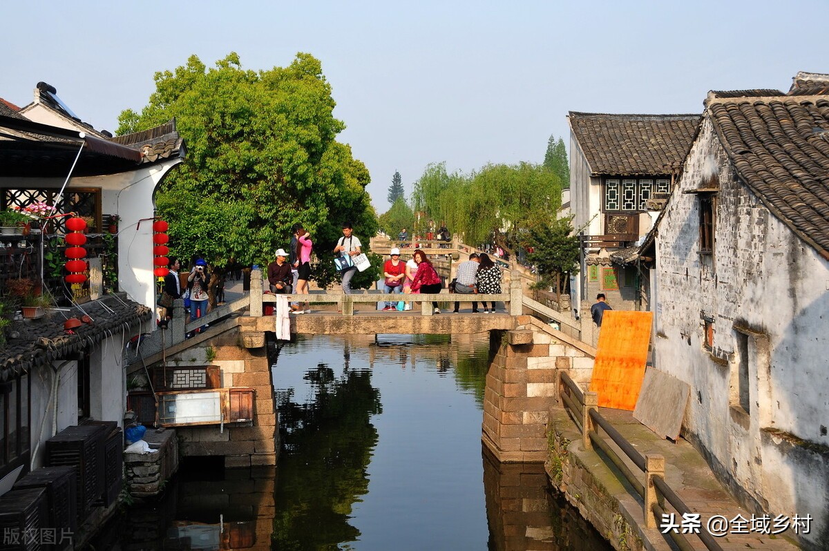 完整的江南六大古镇之一西塘,江南六大古镇之一乌镇江南水乡