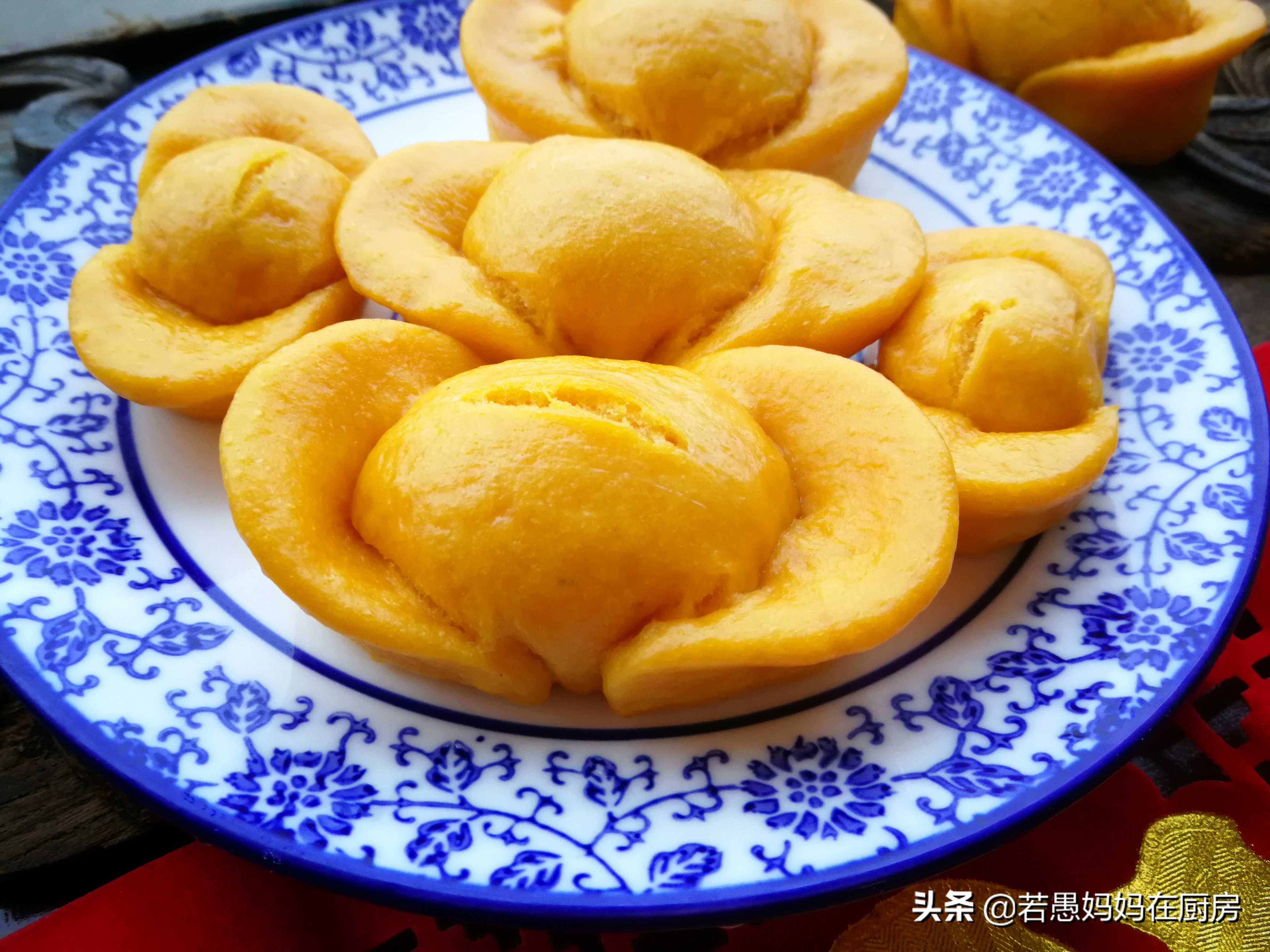 招财进宝馒头的花样做法,招财进宝的馒头怎么做