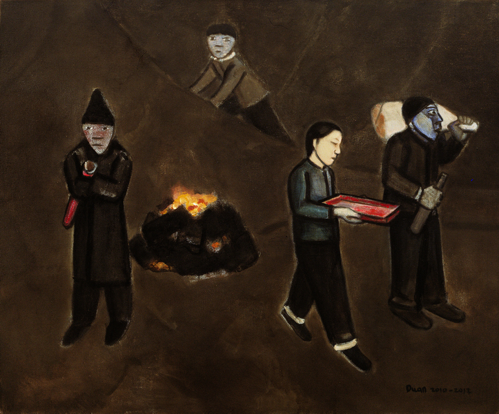 艺术名家郭北平油画肖像作品欣赏,当代名家油画图片大全