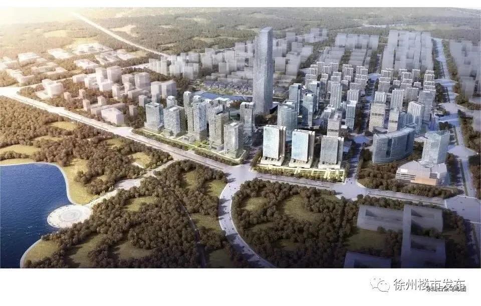 徐州新城区金融集聚区商业规划图,徐州新城区规划地标