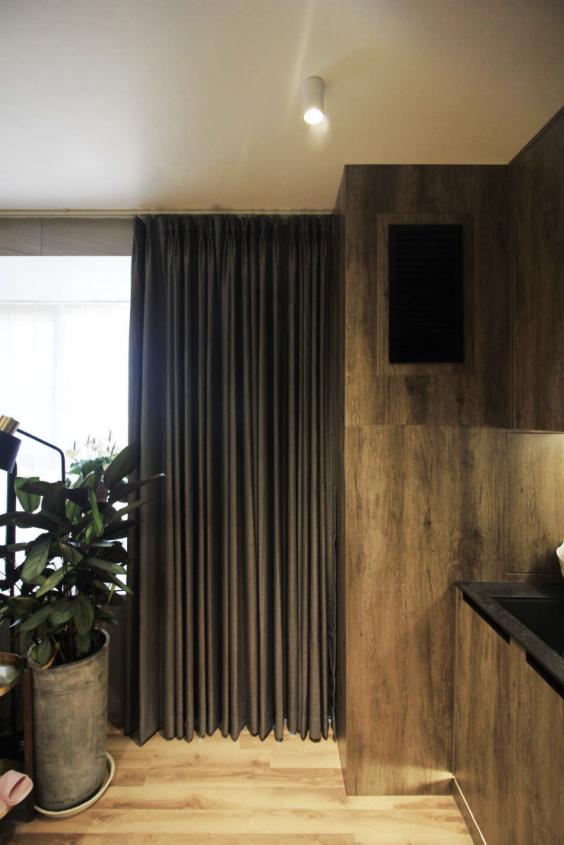 如何把电视墙和走廊变为一体,小户型把电视墙改在过道墙面上